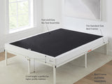 Mainstays 5" Jacquard Smart Steel Box Spring Mattress Foundation Twin Queen King