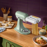 KitchenAid Artisan Plus 5-Qt Tilt-Head Stand Mixer, 3-in-1 Pasta Roller Light