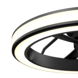 Artika Edwin 23" LED Fan - Adjustable Brightness LED Chandelier Ceiling Fan