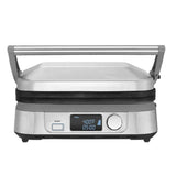 Cuisinart 5-in-1 Reversible Griddler, Digital Grill Griddle Contact Grill Panin