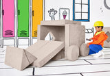 Yourigami Kids Convertible Play Fort Modular Foam Cushions