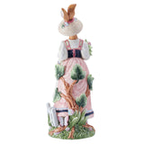 Fitz and Floyd Jardin 17.25” Female Rabbit Figurine