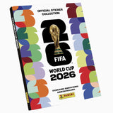 2026 Panini FIFA World Cup Sticker Stadium Box – Hardcover Album with 40 Sticker Packs & Lenticular Collectible