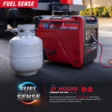 A-iPower GXS7100iRD 7100W Dual Fuel Inverter Generator