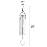 Stylecraft Premium Double Wind Chime, 46" Tall