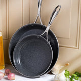Henckels Capri Ceramic Nonstick Skillet Set – 3-piece Fry Pan Set, 8", 10" & 12"