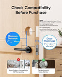 eufy Video Smart Lock E330 3-in-1 Wireless Smart Lock with 2K Camera, Fingerprint Keyless