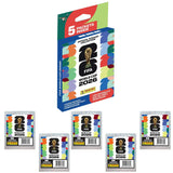 2026 Panini FIFA World Cup Sticker Bundle, 121 Official Stickers, 15 Packs and 2 Quadrottas
