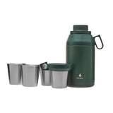 Manna 64oz Stack Jug Insulated Stainless Steel Tumbler with 4 Stackable Cups