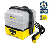 Karcher OC 3 Plus Portable Pressure Washer Cleaner, 7L Water Tank Battery 72PSI