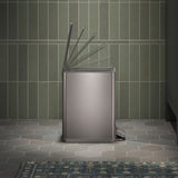 Kohler 2-Pack 6L Stainless Steel Step Trash Can - Fingerprint Proof Soft Close