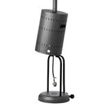 Fire Sense Commercial 50,000 BTU Propane Patio Heater with Electronic Ignition, Graphite