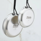 KitchenAid 5-ply Clad Stainless Steel Cookware Set, 11-piece