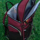 Logo Brands NCAA 26-Can Backpack Cooler – Team Logo Outdoor Adventure Backpack