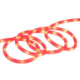 Member's Mark 18' Candy Cane LED Rope Light, Warm White Indoor & Outdoor Christmas Décor