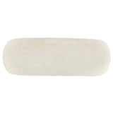 Mon Chateau Faux Fur Decorative Pillow, Plush Neutral Accent Décor Pillow