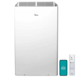 Midea DUO 12,000 BTU Smart Inverter Portable Air Conditioner – WiFi AC w/ Dehumidifier, Hose-in-Hose Design, Alexa/Google (MAP14AS1TWT-C)