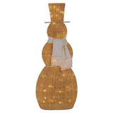 Member’s Mark 48" Pre-Lit Woven Snowman with 80 Twinkling LED Lights