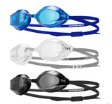 TYR Blackops 140 EV Racing Swim Goggles, 3-Pack – Anti-Fog Competition Goggles