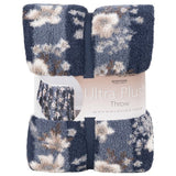 Berkshire Ultra Plush Throw, 60×70 Soft Curly 350 GSM Texture Polyester Blanket