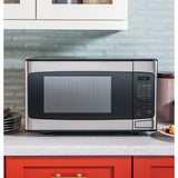 GE 1.1 Cu. Ft. 950W Countertop Microwave with Pasta Cooker, Stainless Steel