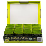 Bigelow Organic Green Tea – 160 Tea Bags Premium, Caffeine, Antioxidant-Rich.