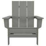 POLYWOOD Long Beach Modern Adirondack Chair – Patio Chair with Genuine POLYWOOD Lumber