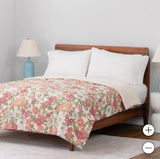 Berkshire Herringbone Microfiber Down Alternative Blanket, 66” x 96”