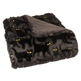 Northwest Halloween Embroidered Faux Fur Throw 60x70 Blanket Costco Viral Fleece