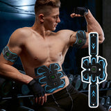 EMS Muscle Stimulator Training Pads, 6 Modes, 19 Intensity Levels