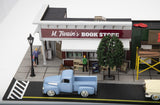 Main Street USA Block #1 Building! O SCALE O GAUGE Detailed with Lights, Trains!