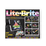 Lite-Brite Bold & Bright Classic Light-Up Board Toy with 206 Pegs, Creative Gift