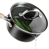 Tramontina 12-Pc Ceramic Nonstick Cookware Set – PFAS-Free, All Cooktops