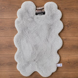 Mon Chateau Faux Fur Rug - 24" × 39" Mini Quad Faux Fur Ultra Soft Accent Rug