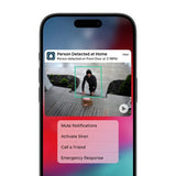 Arlo Essential 2K Camera plus 2 Solar Panel chargers, 2-pack AI-powered Camera