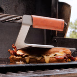 5-Piece 24" Made In Carbon Steel Griddle & Stainless Steel Grill Press Set