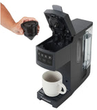 Cuisinart Single Serve Hot & Cold Brew Coffee Maker with Reusable HomeBarista XL Filter Cup