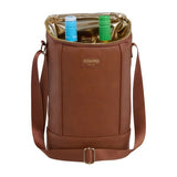 Igloo Luxe Leather Beverage Tote Cooler Bag,Igloo Beverage Tote MaxCold Backpack
