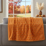 Northwest Halloween Embroidered Faux Fur Throw 60x70 Blanket Costco Viral Fleece