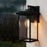 Energetic Lighting Modern 15" Coach Light - 800lm Matte Black Wall Light