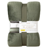 Berkshire Herringbone Plush VelvetLoft Blanket, 100% Recycled Polyester, 350 GSM