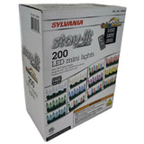 Sylvania Stay Lit Platinum 200 LED Mini Lights with Remote, Fast 24hr Shipping