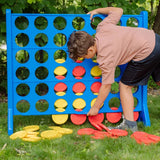 Hasbro Connect 4 Giant Edition, 46” x 40” Frame Backyard Family Fun