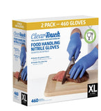 Medline Clear-Touch Food Handling Nitrile Gloves