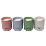 Bellevue Luxury Scented Candles 4-Pack – 10 oz Soy Blend Ceramic Candles with Essential Oil Fragrances and Dual Wicks