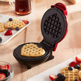Dash Heart Mini Waffle Maker, 350 watts 4" Cooking Surface Nonstick Waffle Maker