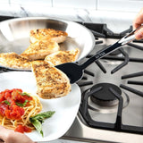 All-Clad 8-piece Stainless Steel Kitchen Utensil Set, 18/10 Stainless Steel Tool