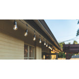 Member’s Mark 48 FT Outdoor LED Café String Lights with 24 Shatter-Resistant Bulbs