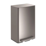 Kohler 47L Step Trash Can, Stainless Steel 13 Gallon Kitchen Trash Can w/ Quiet Lid