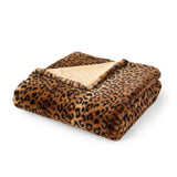 Member's Mark 60" x 70" Luxury Faux Fur Throw with Micromink Backing & Gift Box